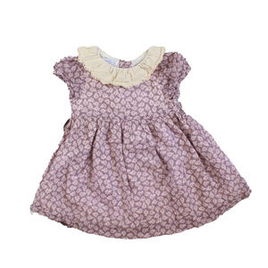 Papillon Bleu Girls Purple | Tan Dress size: 12 Months
